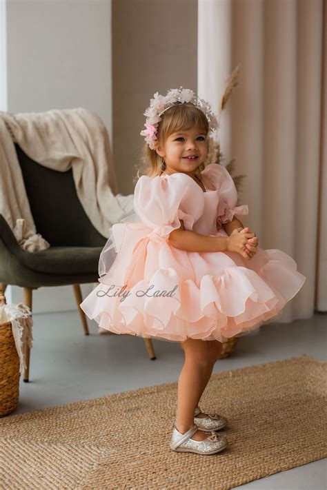 Flower girl dress baby tutu dress princess dress party baby dress first