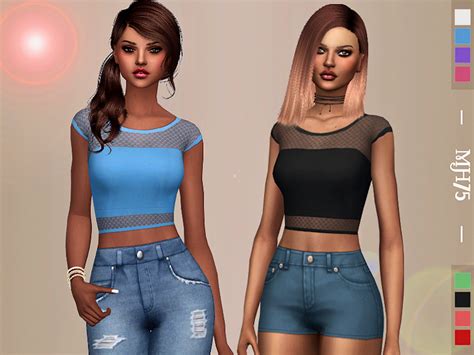The Sims Resource - S4 Sue Top