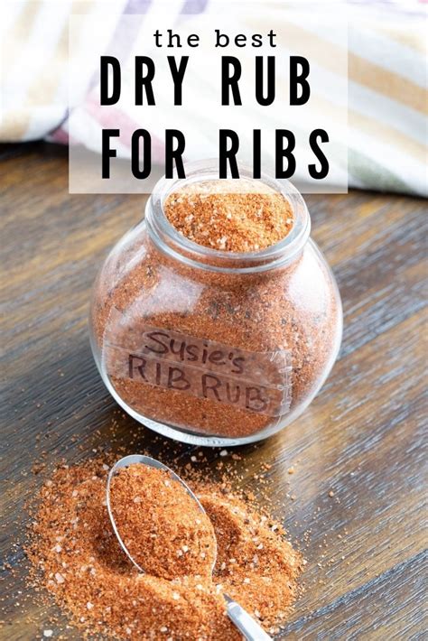 Best dry rub for ribs – Artofit