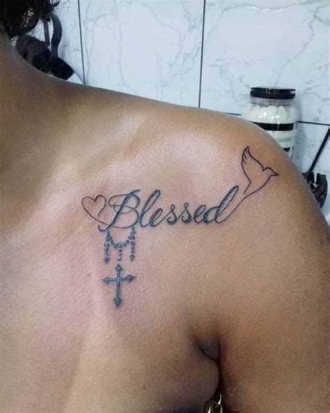65 Best Blessed Tattoo Designs & Meanings - Holy Symbols (2019)