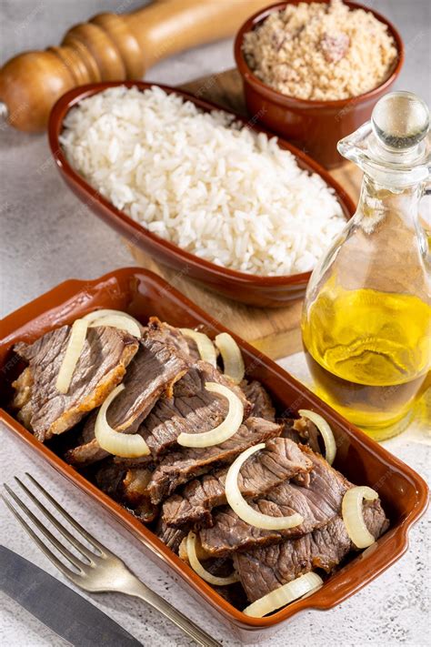 Carne De Sol Nosso Nordeste - Carne de sol prato tradicional do nordeste brasileiro | Foto Premium