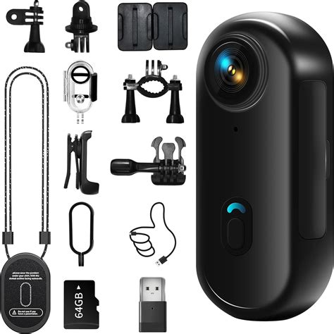 Amazon.com : Action Mini Body Camera 128G with Audio & Video Recording