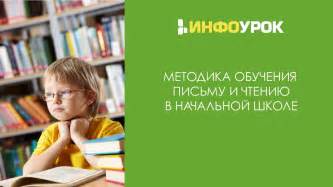 Методика обучения письму и чтению в начальной школе | Видеолекции ...