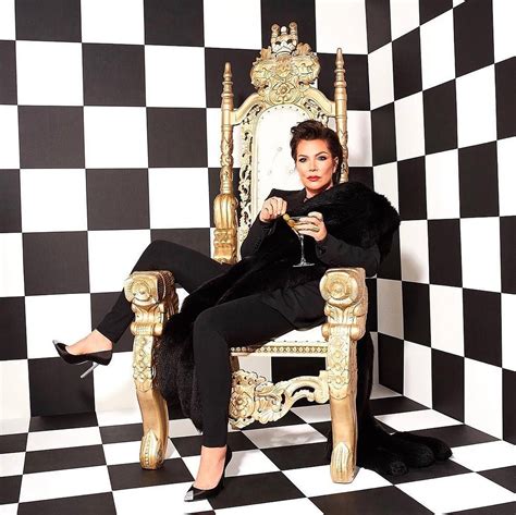 Download Kris Jenner Fierce Look Wallpaper | Wallpapers.com