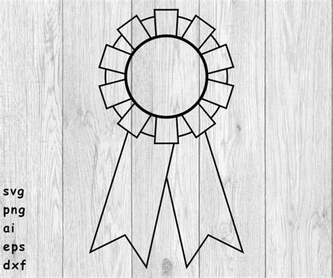 Award Ribbon svg png ai eps dxf DIGITAL FILES for | Etsy
