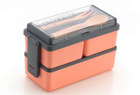 Plastic Lunch Box, 3 at Rs 90/piece in Rajkot | ID: 2852799452597