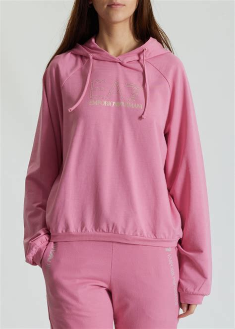 Спортивная кофта EA7 Emporio Armani с фактурным лого 184841 купить в ...