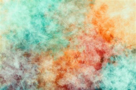 Multicolor Paint Lines Spots Contemporary Art on Canvas Dynamic Pattern ...