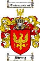 Strong coat of arms / Strong Family Crest