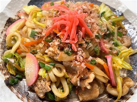 北九州市小倉風焼うどん！おうちde麺ごはん♪完成です！ - 🌀ICHIの麺(MEN)ログ🌀
