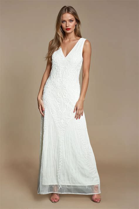Gatsby wedding dress 60 photos - Vianawedding.com