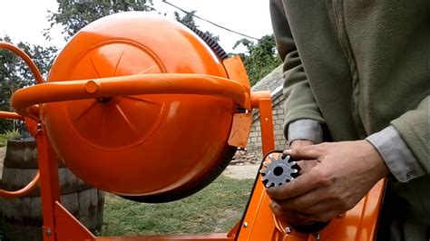 Бетономешалка бытовая AgriMotor. Сборка бетономешалки. - YouTube