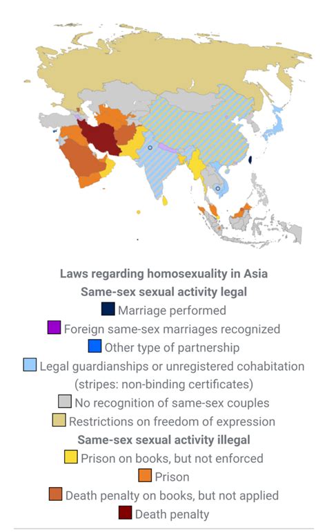 Pride Month Map: Countries in Asia that recognize same-sex marriage on