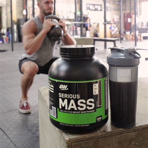 Гейнер Serious Mass (Сириус Масс) от Optimum Nutrition: состав, как ...