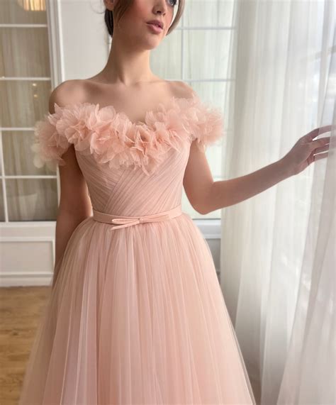 Tiffany Peach Dress | Teuta Matoshi