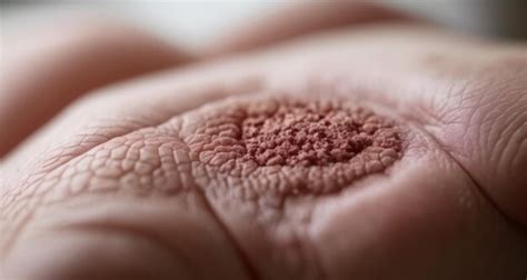 Premium Photo | Closeup of a skin condition on a hand