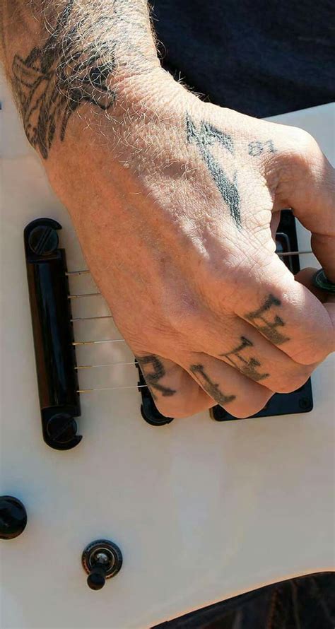 James Hetfield Tattoos Meanings