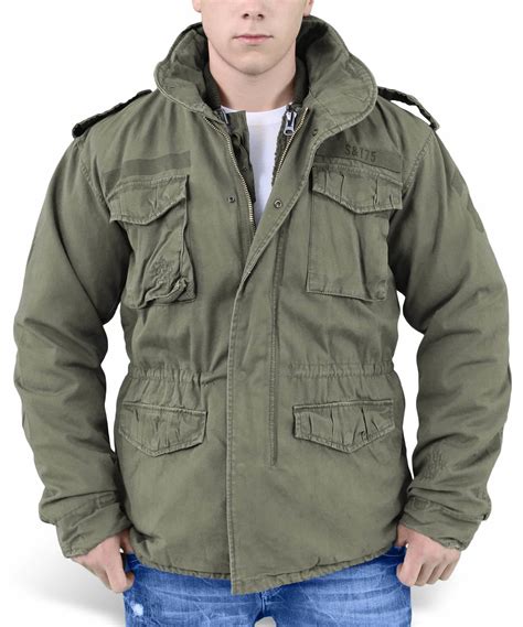 Куртка полевая Surplus M-65 Regiment Vintage (олива - olive)