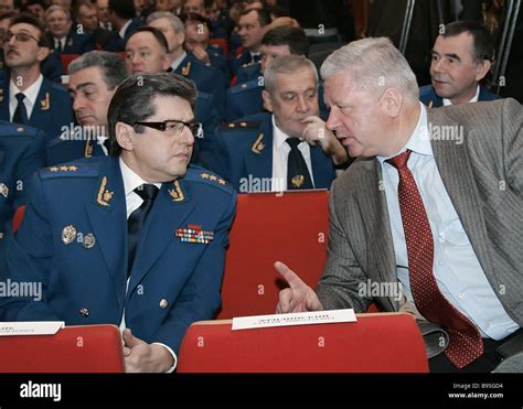 Mikhail Shmakov Head of the Federation of Independent Russian Trade ...