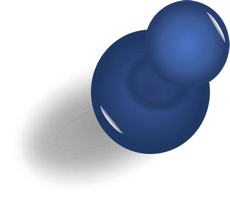 pin blue pinned royalty  stock illustration image pixabay