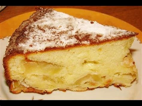 Классический рецепт шарлотки с яблоками. - YouTube