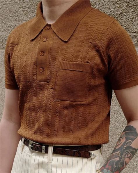 Pin by Nightloon Market on Men’s clothing | Polo shirt outfits, Mens ...