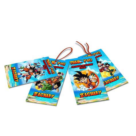 Dragon Ball Favor Tags - Add a Personal Touch to Your Gifts – PartyDaz