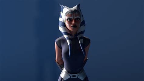 Ahsoka Tano 3D model rigged | CGTrader