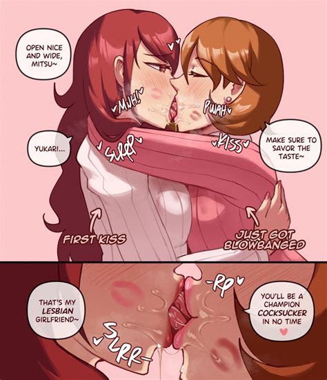 Rule 34 - 2girls after fellatio after oral atlus bisexual bisexual