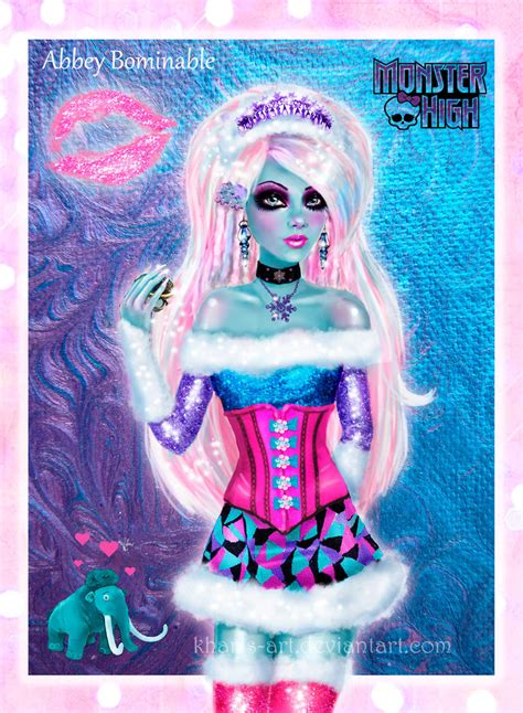Monster High - Abbey Bominable by kharis-art on DeviantArt