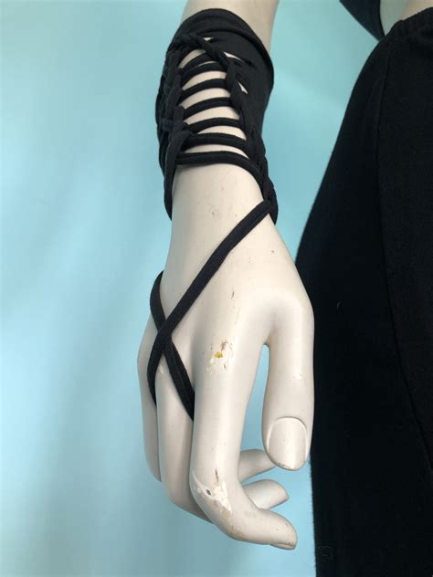 Gothic Gauntlet Half Sleeves Fire Sleeves Elf Style Clothing Fairy Arm