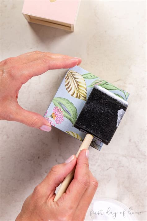 The Ultimate Guide to Decoupage | First Day of Home