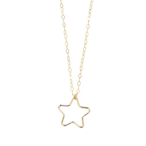 Open Star Necklace – Emily Anne Designs LLC