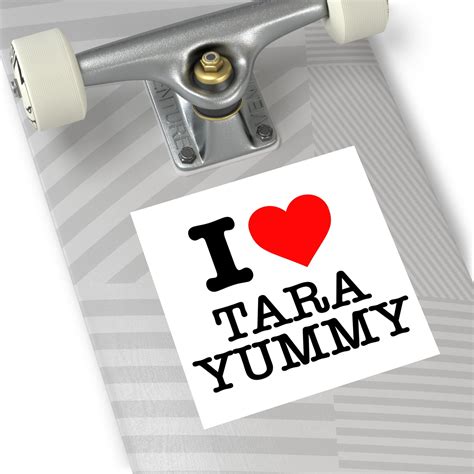 I Love Tara Yummy Sticker, Tara Yummy, Jake Webber, Tara Yummy Art