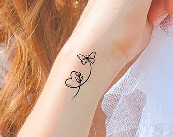 Abstract Heart Tattoo