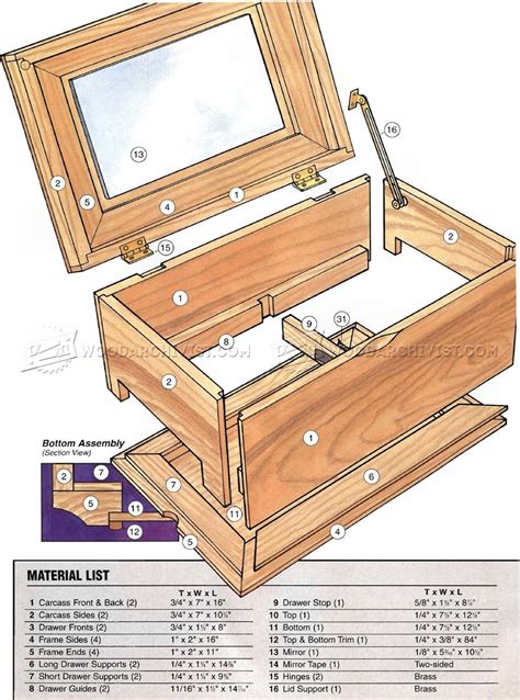 Build Jewelry Box • WoodArchivist