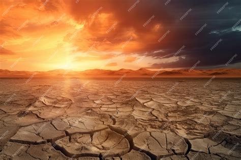 Потрескавшаяся высохшая земляная почва текстура земли засуха или сухая ...