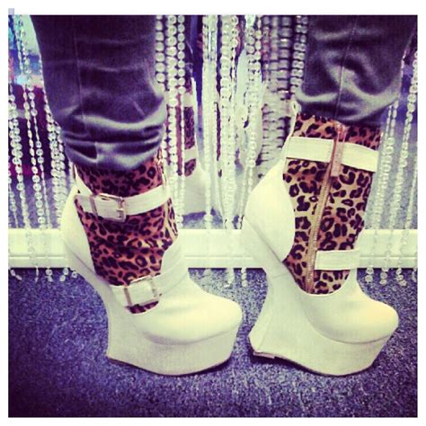 Leopard | Boots, High platform shoes, Shoes