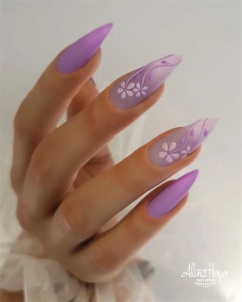 23+ Elegant Purple Ombre Nail Ideas (2024) - DrExplains