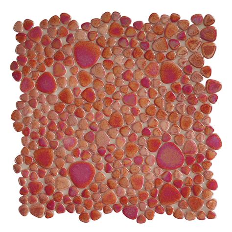 Glass Tile LOVE™ Burning Love Rain - Design Tile