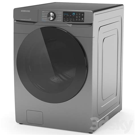 SAMSUNG washing machine WF45B6300AP - Household appliance - 3D model