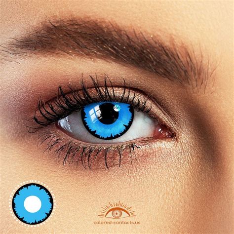 Classic Blue Anime Eyes Halloween Contacts | by Colored Contacts | Medium