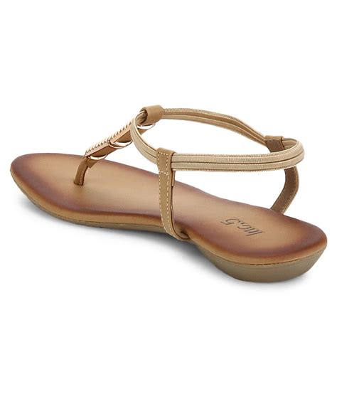 Inc.5 Beige Flat Sandals Price in India- Buy Inc.5 Beige Flat Sandals ...