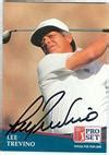 Lee Trevino autographed golf trading card 1991 Pro Set PGA Tour #225