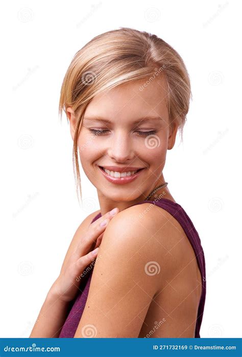Shes Just Too Cute. Studio Shot of a Beautiful Young Woman Isolated on ...