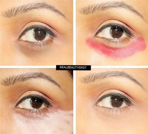 Маскировка темных кругов под глазами. | Weird beauty hacks, Covering ...