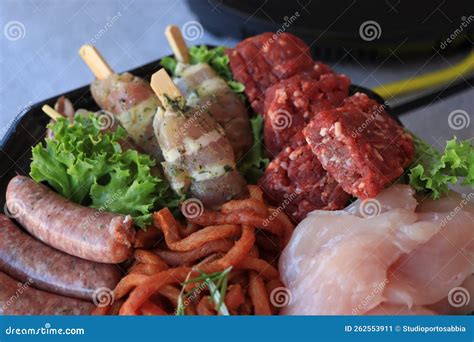 small pieces  meat  gourmet meal stock image image  christmas