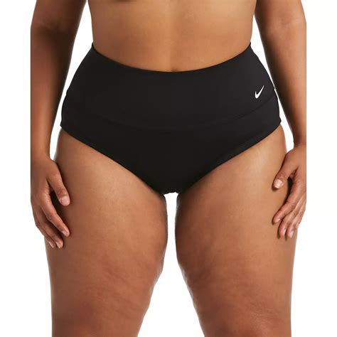 Nike Women's Essential High Waisted Plus Size Swim Bottoms | Academy