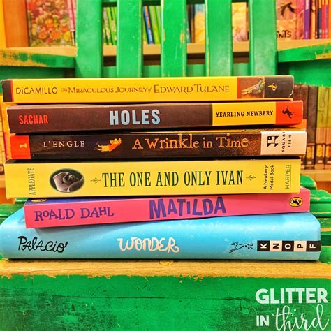 BEST Read aloud chapter books for 3rd-grade - Glitter in Third