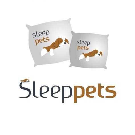 Cushions with sleep dogs Vector | Free Download